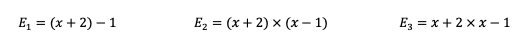 fonction de x exercice 2 de Mathématique brevet des collèges annales 2024